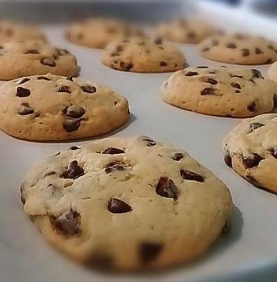 Galleta de chispas chocolate