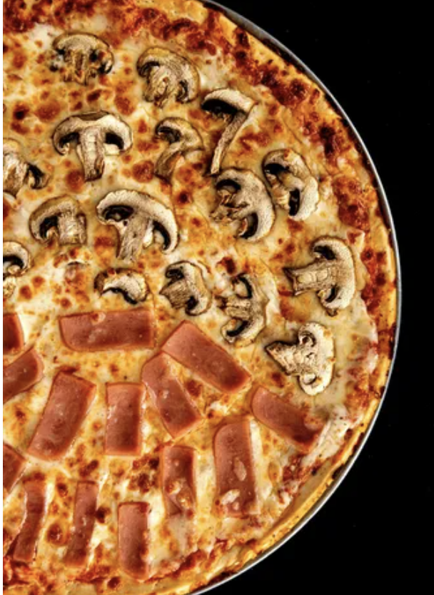 Pizza Grande Mitad Y Mitad