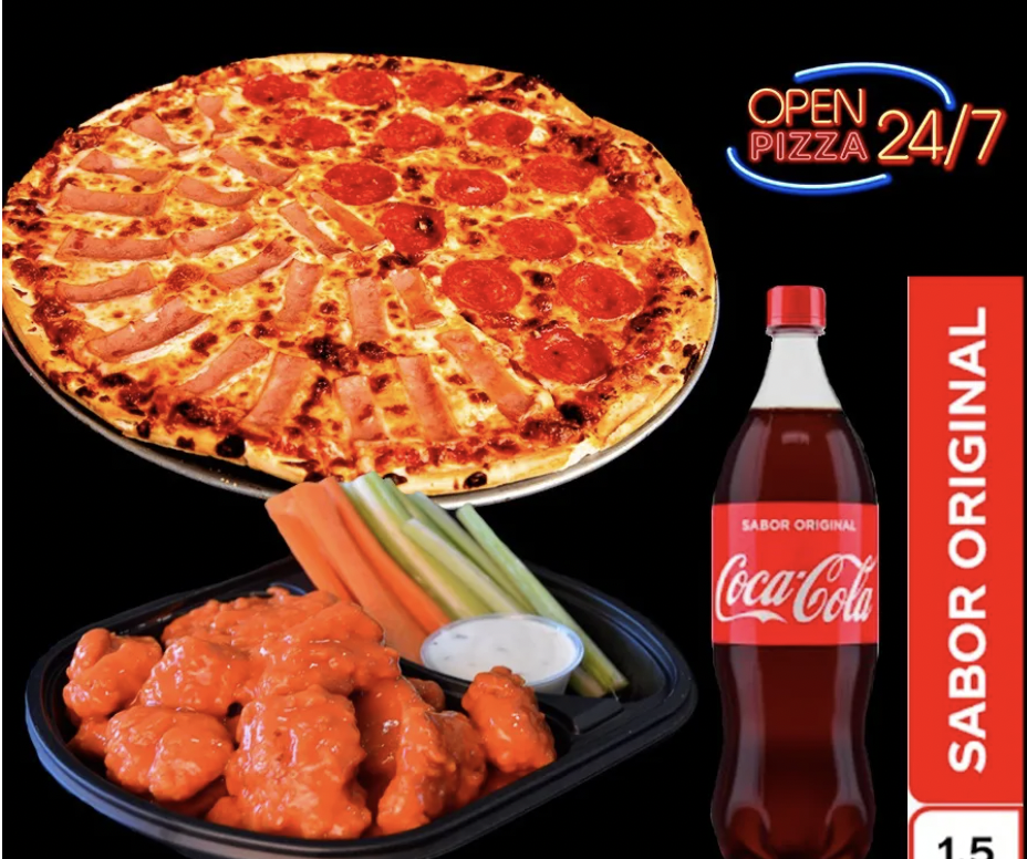 Combo Pizza + Boneless