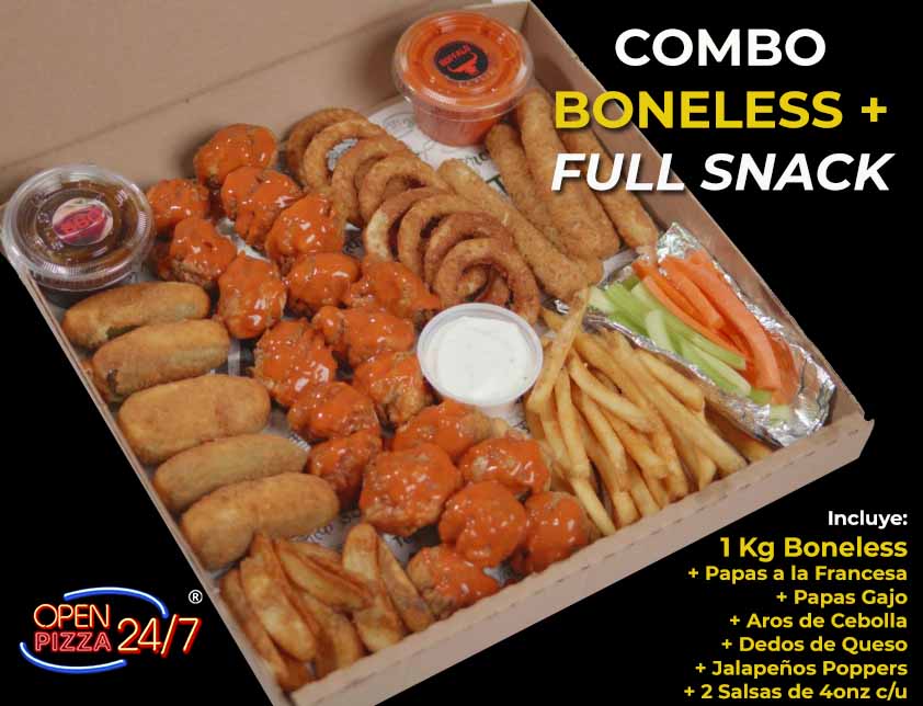 Combo Boneless + Full Snack